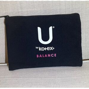 U By Kotex Balance Pad and Tampon Canvas Bag Case Pouch Feminine Product